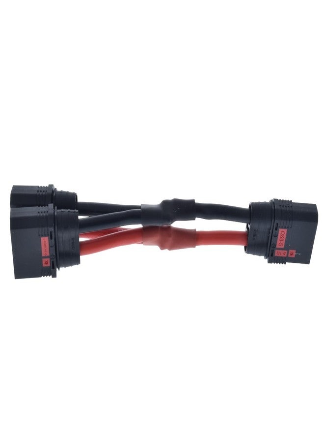 BackBay R/C BackBayRC: QS8 / QS8-S Parallel Adapter - 10CM 8awg Wire - Double Capacity - Image 4